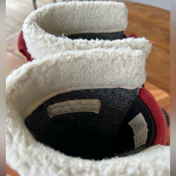 Lands’ End Red Faux Suede Removable Liners Snow Duck Boots Boys Size 3 - Picture 16 of 16